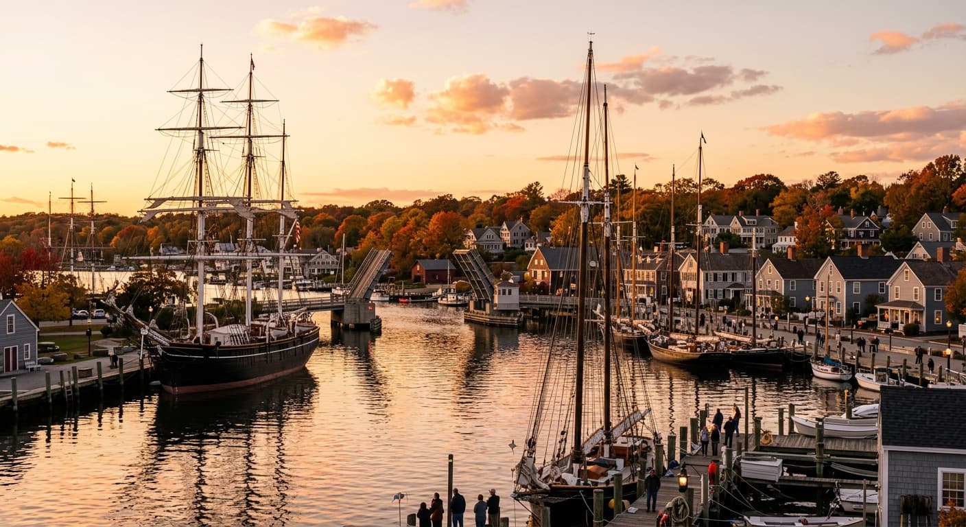 Voyage et paysages en Connecticut