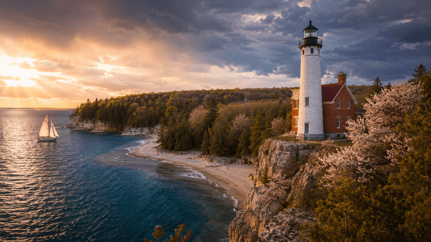 Voyage et paysages en Wisconsin