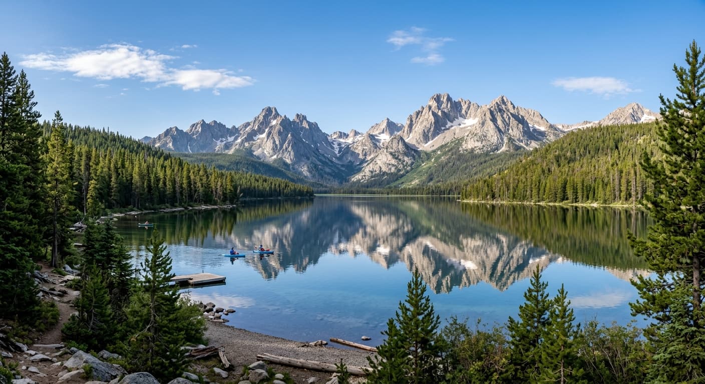 Voyage et paysages en Idaho