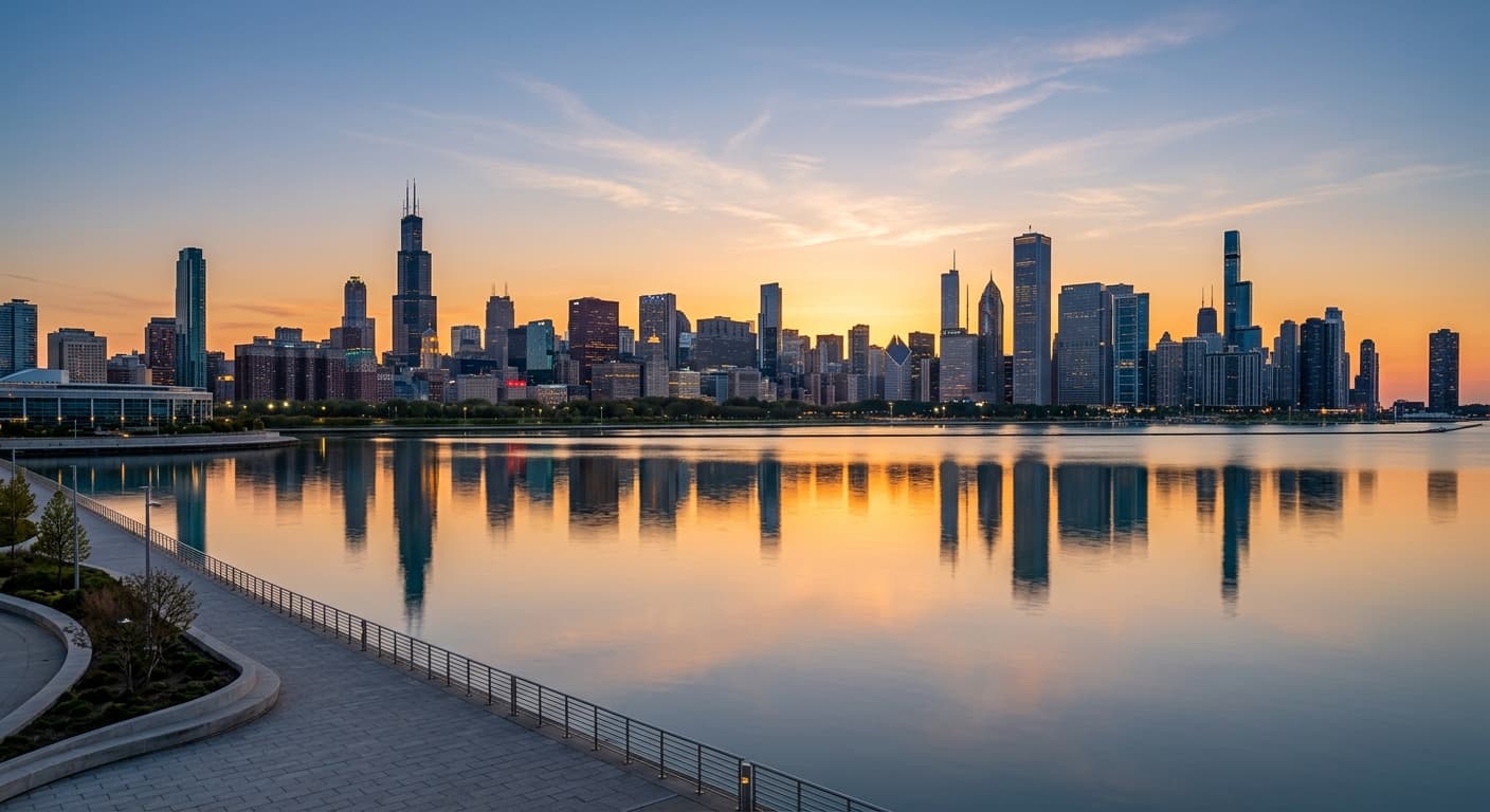 Voyage et paysages en Illinois