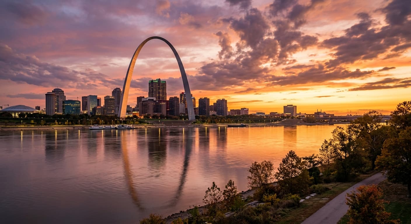 Voyage et paysages en Missouri