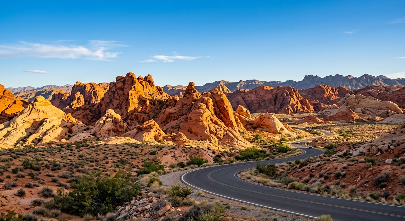 Voyage et paysages en Nevada