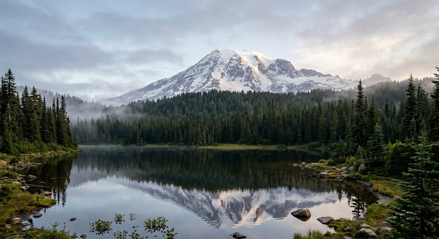Voyage et paysages en Washington